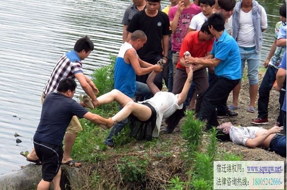 浙江情侣跳河身亡 捞尸要价1500元/位(高清组图2)