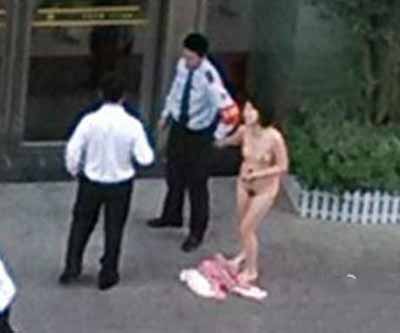 女揭排污被拍裸照片